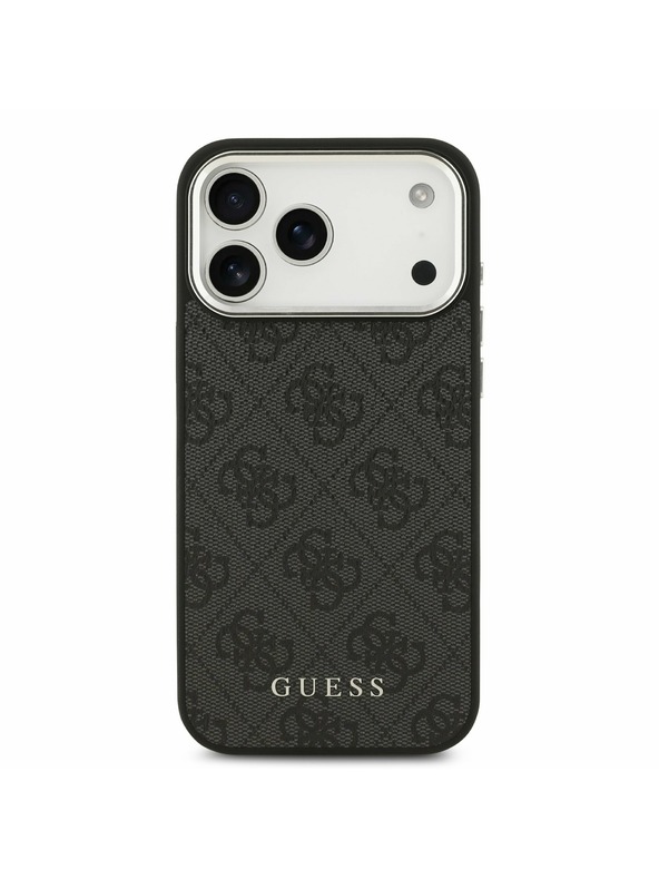 Guess Guess 4G MagSafe Stražnji Poklopac za iPhone 17 Pro Max Black