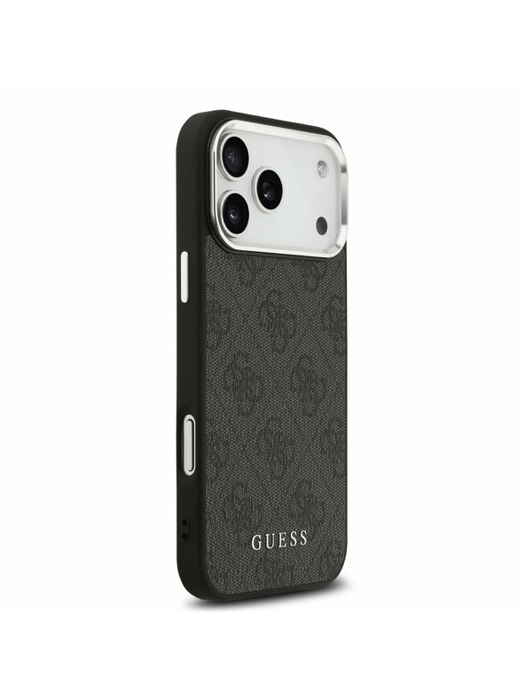Guess Guess 4G MagSafe Stražnji Poklopac za iPhone 17 Pro Max Black