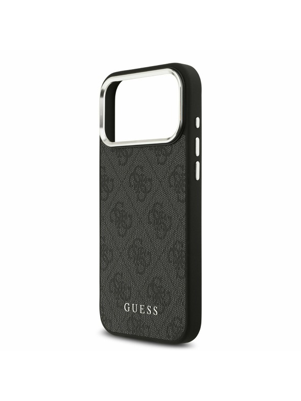 Guess Guess 4G MagSafe Stražnji Poklopac za iPhone 17 Pro Max Black