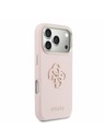 Guess Guess PU Resin Logo Stražnji Poklopac za iPhone 17 Pro Max Pink