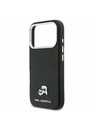 Karl Lagerfeld Karl Lagerfeld PU Karl and Choupette Heads Pins MagSafe Stražnji Poklopac za iPhone 17 Pro Max Black