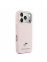 Karl Lagerfeld Karl Lagerfeld PU Karl and Choupette Heads Pins MagSafe Stražnji Poklopac za iPhone 17 Pro Max Pink