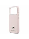 Karl Lagerfeld Karl Lagerfeld PU Karl and Choupette Heads Pins MagSafe Stražnji Poklopac za iPhone 17 Pro Max Pink