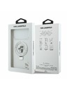 Karl Lagerfeld Karl Lagerfeld Ringstand Karl and Choupette MagSafe Stražnji Poklopac za iPhone 17 Pro Max White
