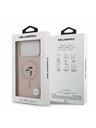 Karl Lagerfeld Karl Lagerfeld Liquid Silicone Karl and Choupette MagSafe Stražnji Poklopac za iPhone 17 Pro Max Pink