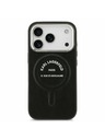Karl Lagerfeld Karl Lagerfeld PU RSG Logo MagSafe Stražnji Poklopac za iPhone 17 Pro Max Black