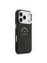 Karl Lagerfeld Karl Lagerfeld PU RSG Logo MagSafe Stražnji Poklopac za iPhone 17 Pro Max Black