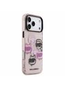 Karl Lagerfeld Karl Lagerfeld IML Multi K&CH Heads Stražnji Poklopac za iPhone 17 Pro Max Pink