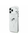 Karl Lagerfeld Karl Lagerfeld IML K&CH Heads Metal Frame MagSafe Stražnji Poklopac za iPhone 17 Pro Max Transparent