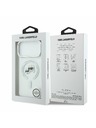 Karl Lagerfeld Karl Lagerfeld IML K&CH Heads Metal Frame MagSafe Stražnji Poklopac za iPhone 17 Pro Max Transparent