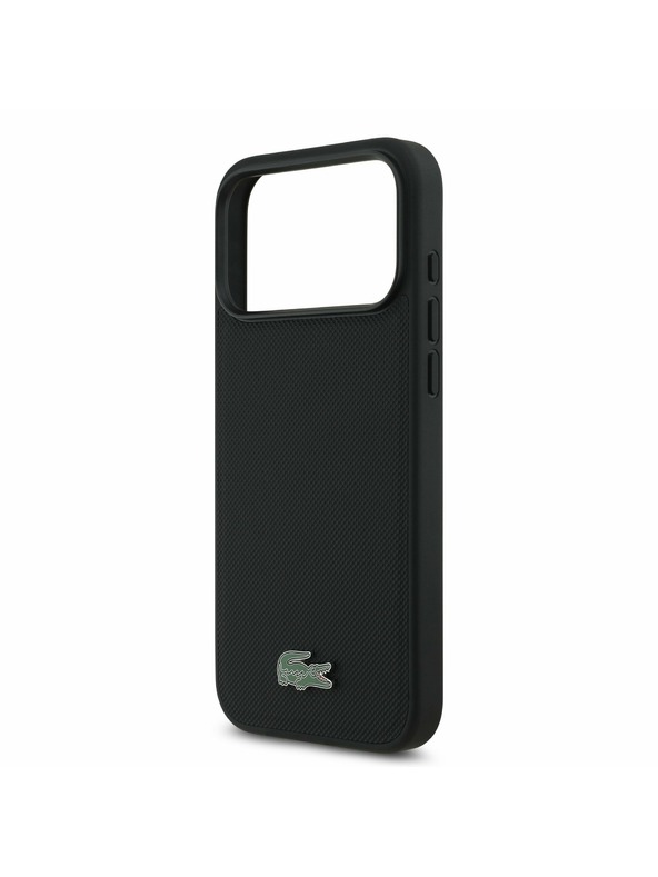 Lacoste Lacoste Iconic Petit Pique MagSafe Stražnji Poklopac + Novčanik za iPhone 17 Pro Max Black