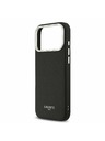 Lacoste Lacoste PU Leather Champs Elysees MagSafe Stražnji Poklopac za iPhone 17 Pro Max Black