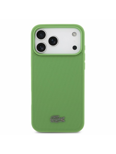 Lacoste Lacoste Iconic Petit Pique MagSafe Zadnja Maska + Novčanik za iPhone 17 Pro Max Green