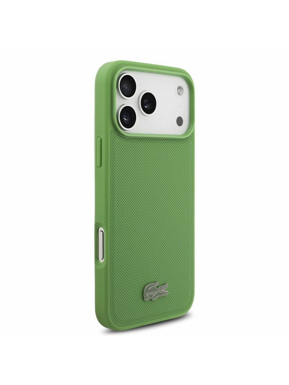 Lacoste Lacoste Iconic Petit Pique MagSafe Zadnja Maska + Novčanik za iPhone 17 Pro Max Green