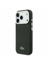 Lacoste Lacoste PVC Iconic Petit Pique Metal Logo MagSafe Zadnja Maska za iPhone 17 Pro Max Black