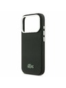 Lacoste Lacoste PVC Iconic Petit Pique Metal Logo MagSafe Zadnja Maska za iPhone 17 Pro Max Black