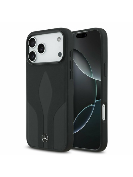 Mercedes Mercedes Leather The Move MagSafe Zadnja Maska za iPhone 17 Pro Max Black