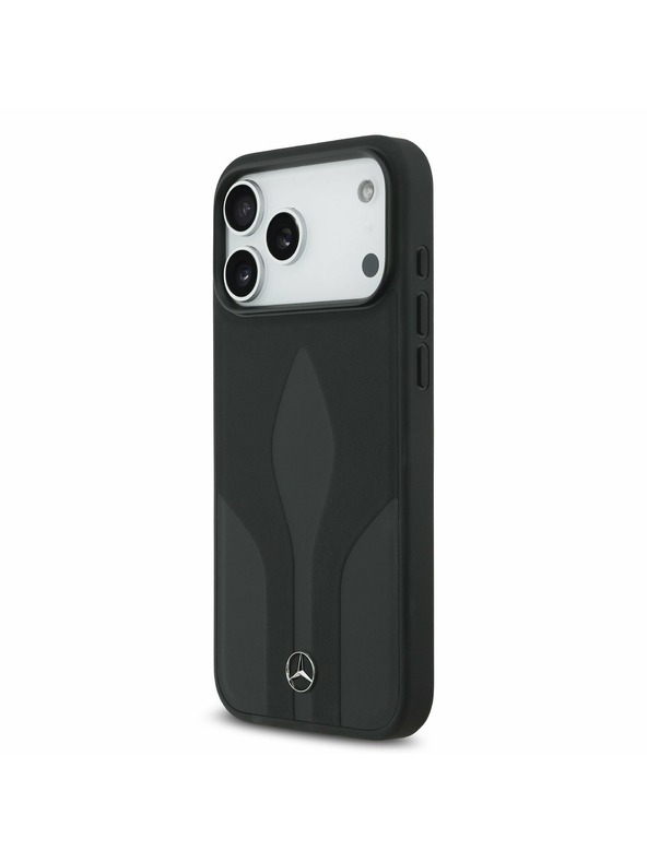 Mercedes Mercedes Leather The Move MagSafe Zadnja Maska za iPhone 17 Pro Max Black