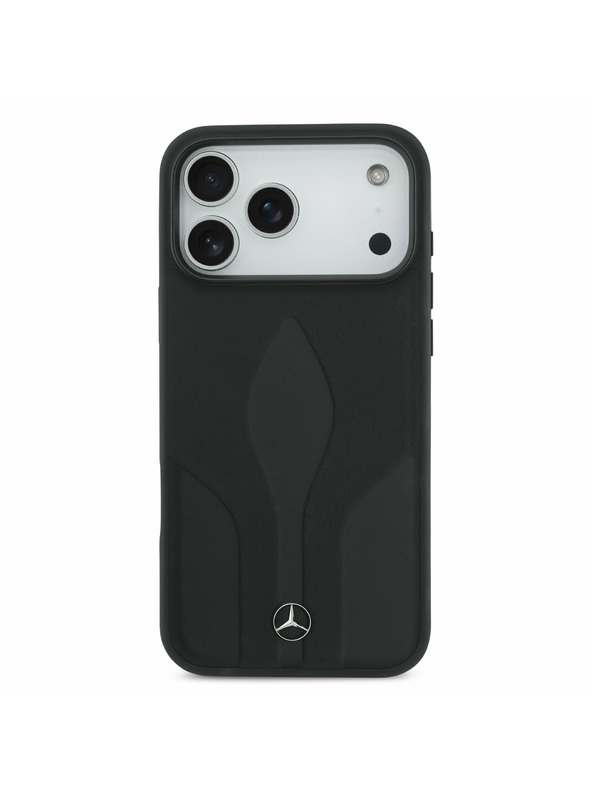 Mercedes Mercedes Leather The Move MagSafe Zadnja Maska za iPhone 17 Pro Max Black