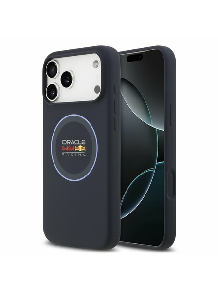 Red Bull Red Bull Silicone Blue Ring MagSafe Zadnja Maska za iPhone 17 Pro Max Navy