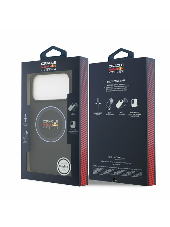 Red Bull Red Bull Silicone Blue Ring MagSafe Zadnja Maska za iPhone 17 Pro Max Navy
