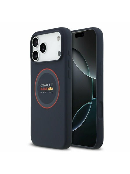 Red Bull Red Bull Silicone Red Ring MagSafe Zadnja Maska za iPhone 17 Pro Max Navy