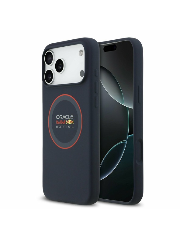Red Bull Red Bull Silicone Red Ring MagSafe Zadnja Maska za iPhone 17 Pro Max Navy