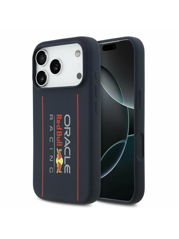Red Bull Red Bull Silicone Vertical Logo MagSafe Zadnja Maska za iPhone 17 Pro Max Navy