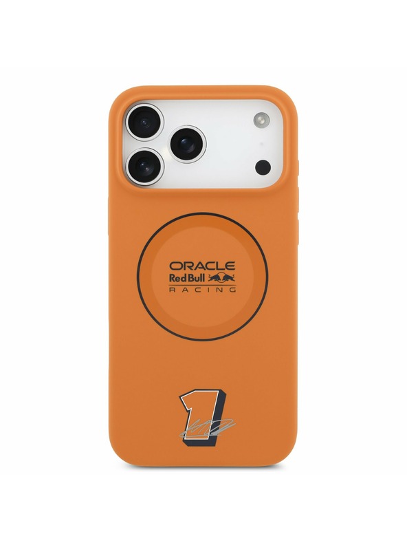 Red Bull Red Bull Silicone Blue Ring MagSafe Zadnja Maska za iPhone 17 Pro Max Orange