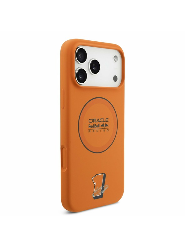 Red Bull Red Bull Silicone Blue Ring MagSafe Zadnja Maska za iPhone 17 Pro Max Orange