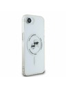 Karl Lagerfeld Karl Lagerfeld IML K&CH Heads Metal Frame MagSafe Zadnja Maska za iPhone 16e/17e Transparent