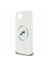 Karl Lagerfeld Karl Lagerfeld IML K&CH Heads Metal Frame MagSafe Zadnja Maska za iPhone 16e/17e Transparent