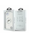 Karl Lagerfeld Karl Lagerfeld IML K&CH Heads Metal Frame MagSafe Zadnja Maska za iPhone 16e/17e Transparent