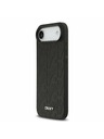 DKNY DKNY PU Leather Grid Pattern Magsafe Zadnja Maska za iPhone Air Black