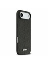 DKNY DKNY PU Leather Grid Pattern Magsafe Zadnja Maska za iPhone Air Black