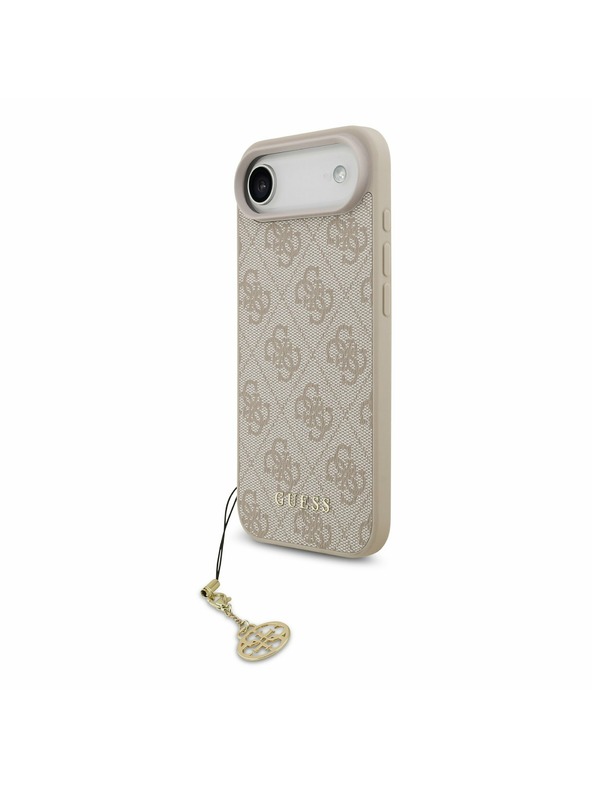 Guess Guess 4G Charm MagSafe Zadnja Maska za iPhone Air Tone on Tone Pink