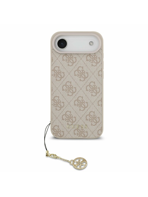 Guess Guess 4G Charm MagSafe Zadnja Maska za iPhone Air Tone on Tone Pink
