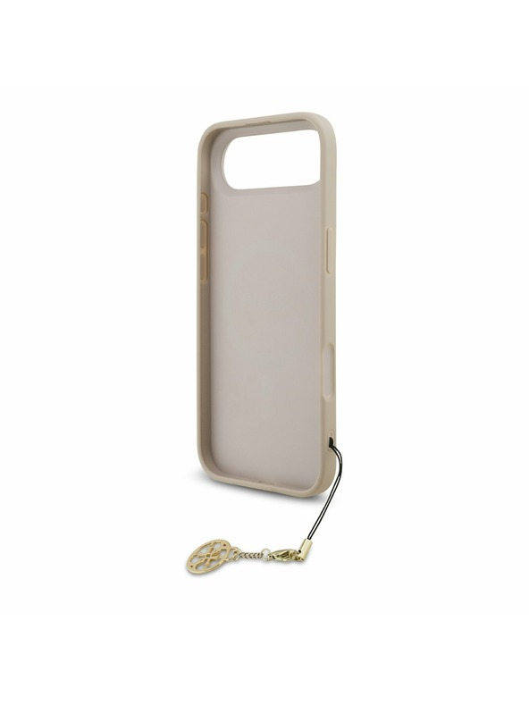 Guess Guess 4G Charm MagSafe Zadnja Maska za iPhone Air Tone on Tone Pink