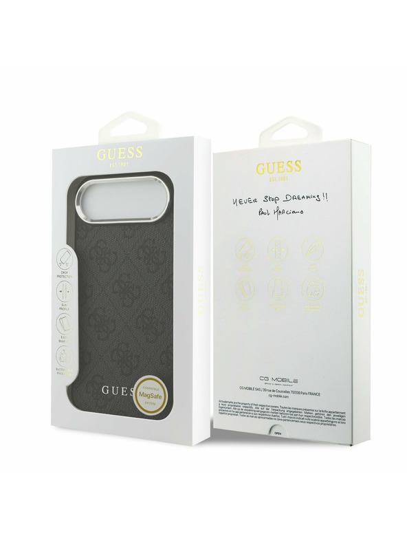 Guess Guess 4G MagSafe Zadnja Maska za iPhone Air Black