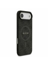 Guess Guess PU Leather 4G Colored Ring MagSafe Zadnja Maska za iPhone Air Black