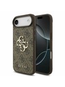 Guess Guess PU 4G Metal Logo Zadnja Maska za iPhone Air Brown