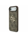 Guess Guess PU 4G Metal Logo Strap Zadnja Maska za iPhone Air Brown
