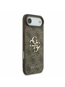 Guess Guess PU 4G Metal Logo Strap Zadnja Maska za iPhone Air Brown