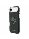 Guess Guess PU Resin Logo Zadnja Maska za iPhone Air Black