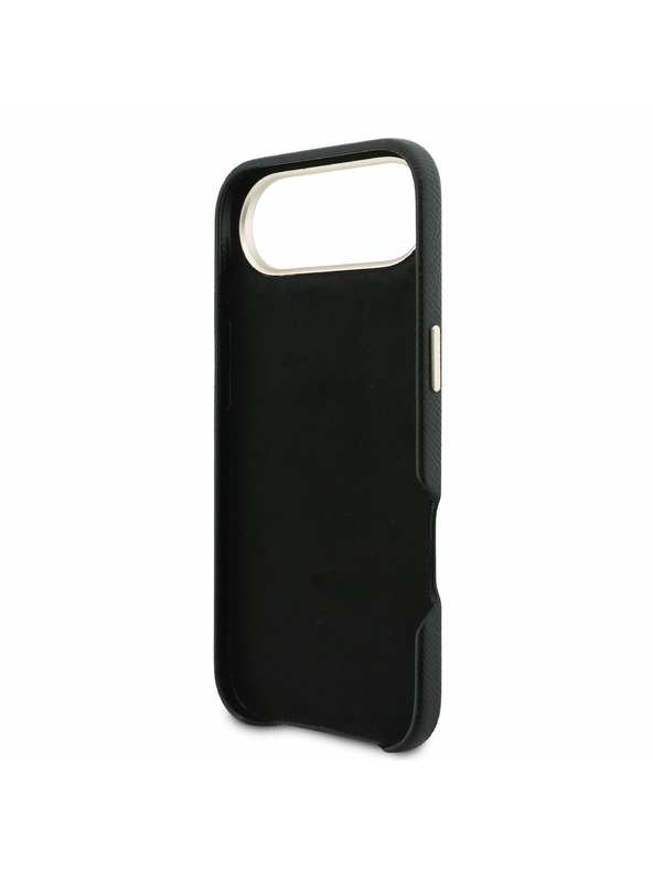 Guess Guess PU Resin Logo Zadnja Maska za iPhone Air Black