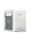 Guess Guess PU Resin Logo Zadnja Maska za iPhone Air Black