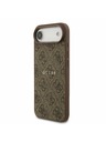 Guess Guess PU Leather 4G Colored Ring MagSafe Zadnja Maska za iPhone Air Brown