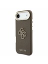 Guess Guess PU Resin Logo Zadnja Maska za iPhone Air Brown