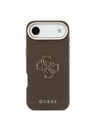 Guess Guess PU Resin Logo Zadnja Maska za iPhone Air Brown