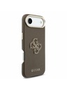 Guess Guess PU Resin Logo Zadnja Maska za iPhone Air Brown